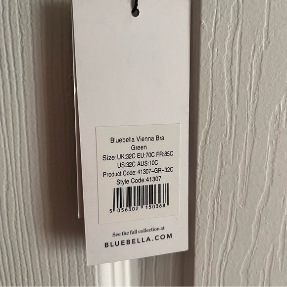 NWT BlueBella Green Lingerie Vienna Bra - Picture 4 of 6